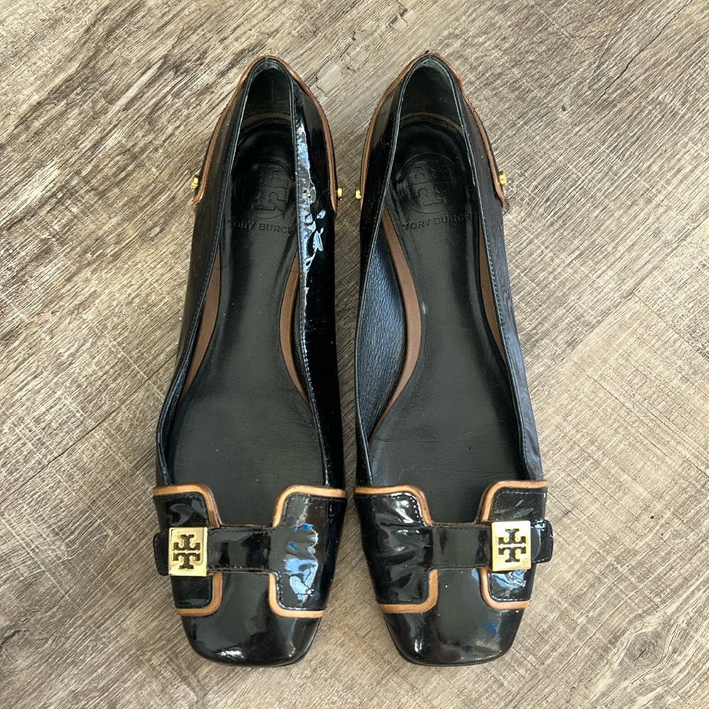 Tory Burch patent leather flats